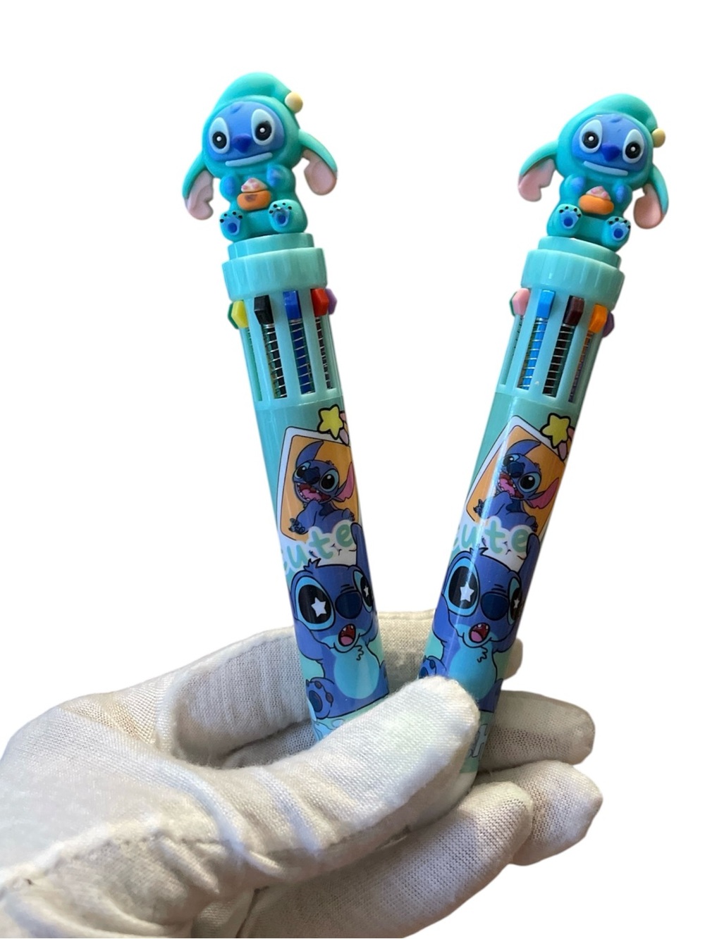 STITCH CHARACTER 10 COLOR INK PENS SET OF 2